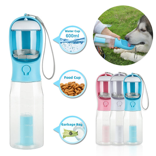 Dog walking gear checklist - Trail Hound 3-in-1 walk bottle