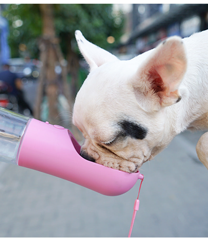 Trail Hound portable dog water bottle for hiking and travel