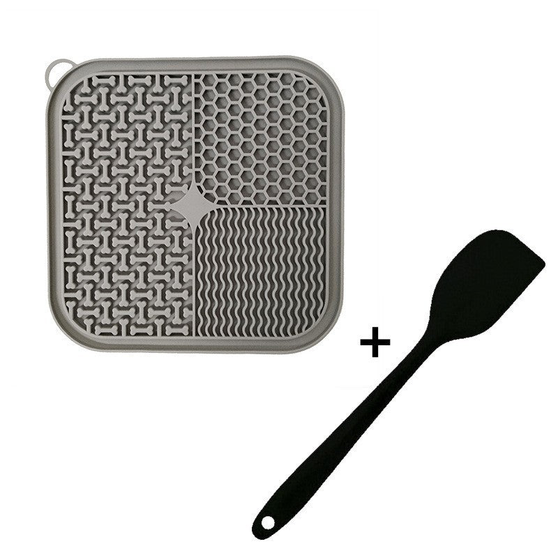 Textured silicone lick mat for dogs – anxiety and boredom relief