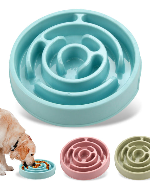 The Maze Munch Slow Feeder Dog Bowl